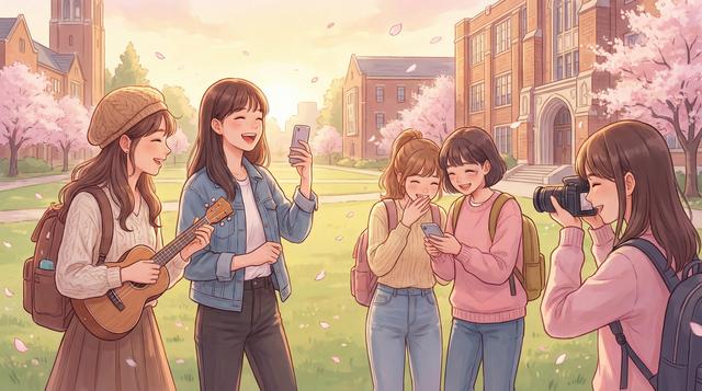 校花草坪音乐会：校园民谣传媒记录